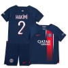 Oficiální Fotbalový Dres Paris Saint-Germain 2023-24 Hakimi 2 Domácí pro Děti